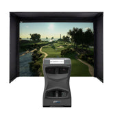 Foresight GCQuad Golf Launch Monitor with Carl's Place Pro Enclosure Home Golf Studio Package