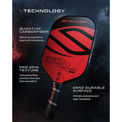 Selkirk VANGUARD 2.0 Invikta Midweight Pickleball Paddle