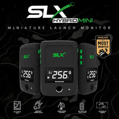 Swing Logic SLX HYBRID Mini Mobile Launch Monitor & GPS