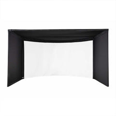 Carl's Place Complete Curved Golf Simulator Enclosure Kit with Impact Screen