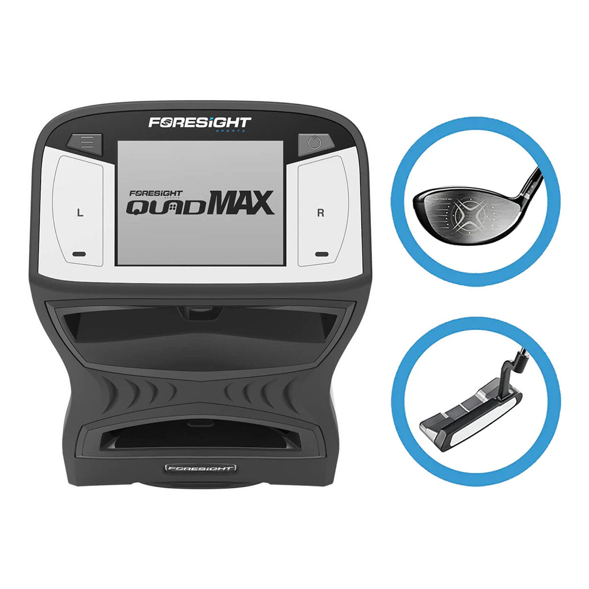 Foresight QuadMAX Launch Monitor with Carl's Place Pro Enclosure Home Golf Studio Package