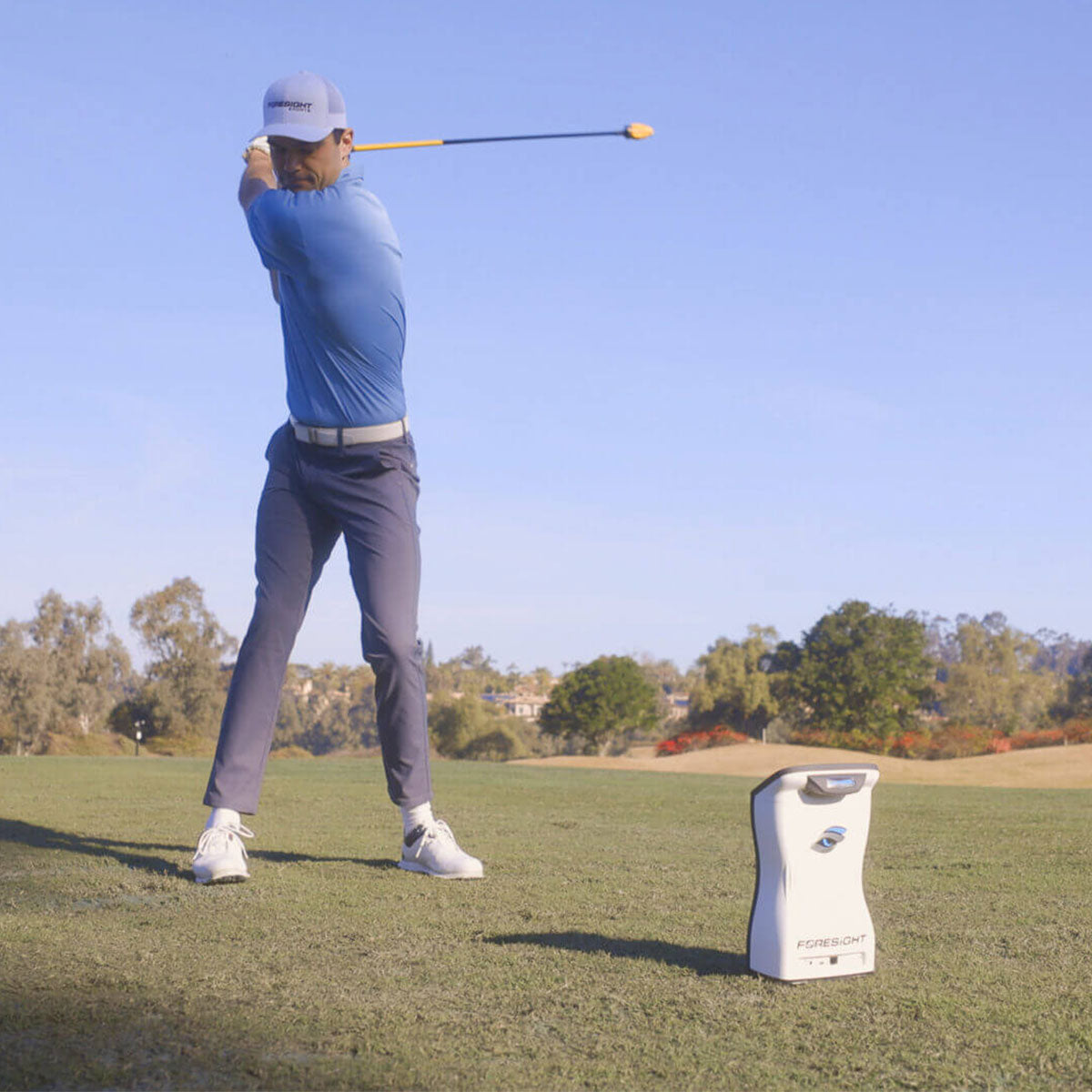 Foresight QuadMAX with PlayBetter SimStudio™ ESSENTIALS Package | Golf Simulator Studio with Impact Screen, Enclosure,Hitting Mat & Projector