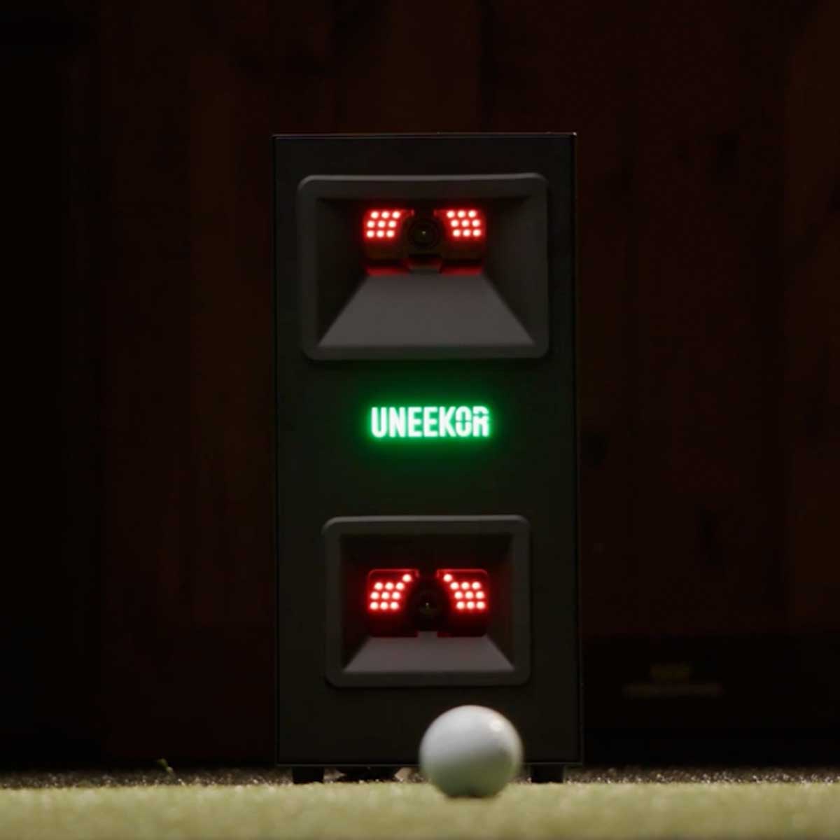 Uneekor EYE MINI LITE with PlayBetter SimStudio™ COMPLETE Package | Golf Simulator Studio with Impact Screen, Enclosure, Side Barriers, Hitting/Putting Mats & Projector