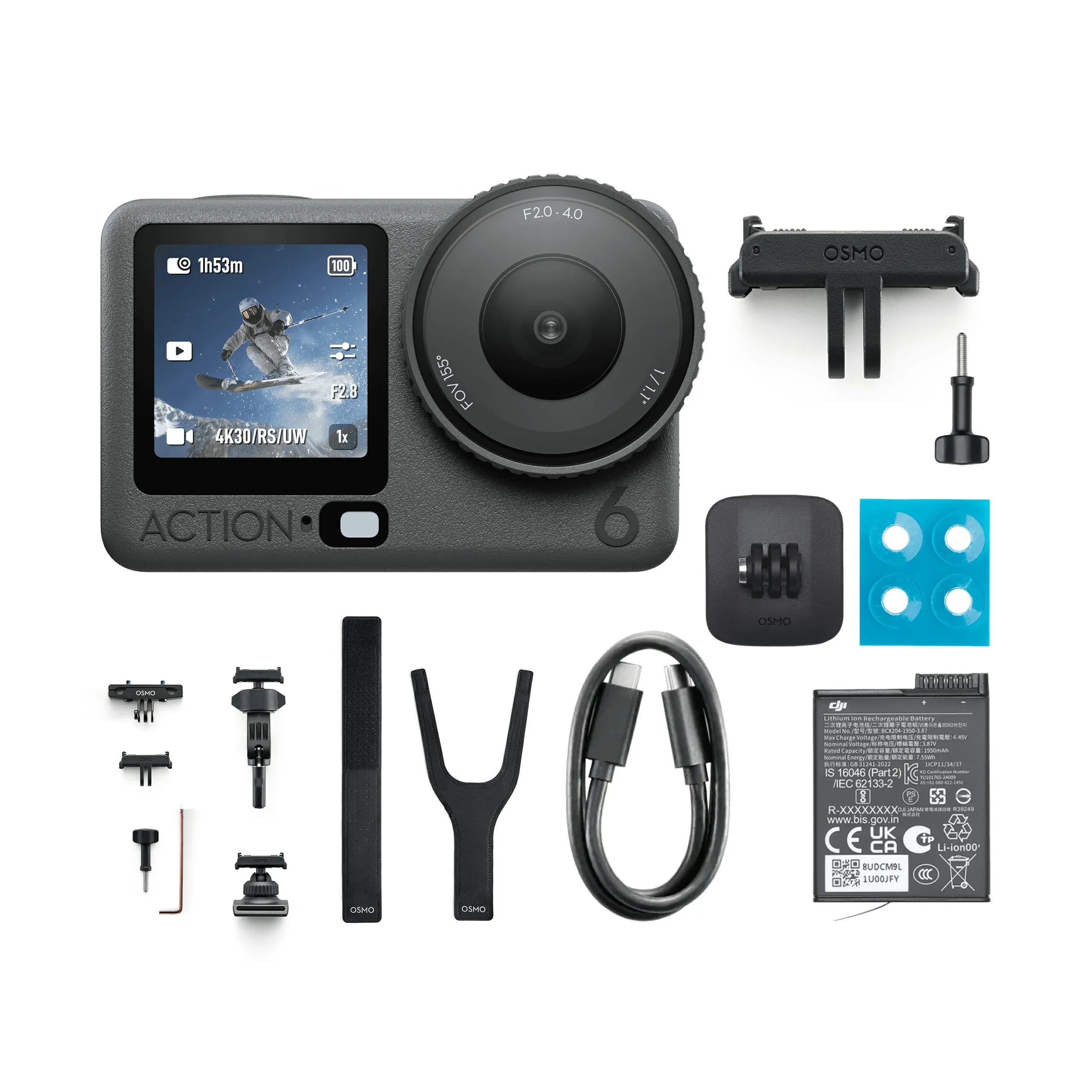 Osmo Action 6 Road Cycling Combo