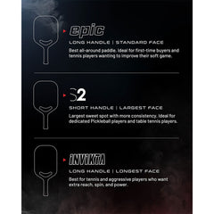 Selkirk VANGUARD 2.0 Invikta Midweight Pickleball Paddle