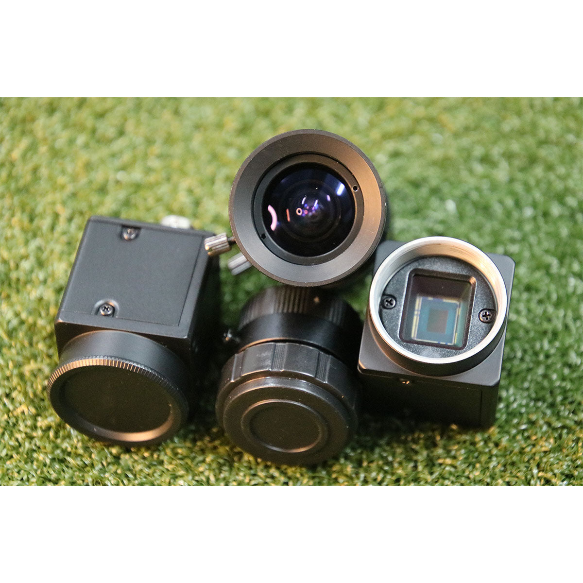 Uneekor EYE XO2 with PlayBetter SimStudio™ OVERHEAD Premium Home Golf Studio Package with Carl's Place Pro Enclosure