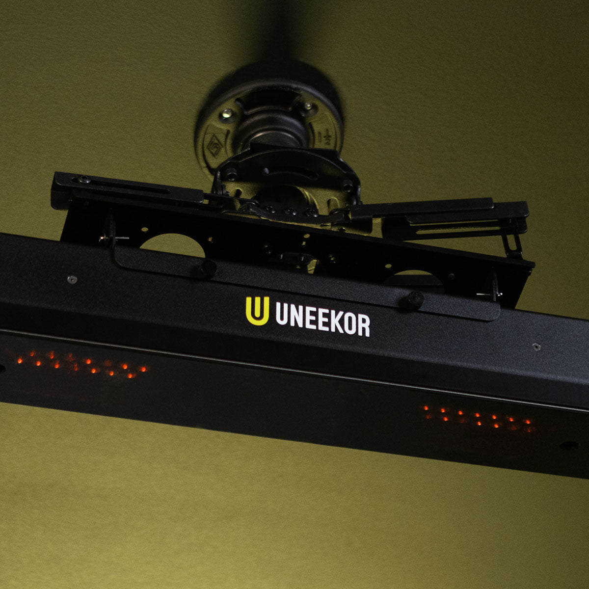 Uneekor EYE XR with PlayBetter SimStudio™ OVERHEAD Premium Home Golf Studio Package with Carl's Place Curved Enclosure